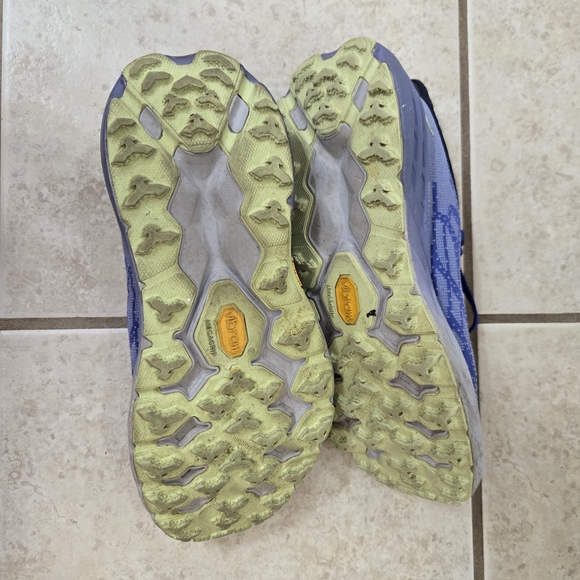 Hoka One One Blue Athletic Shoes - Picture 4 of 6